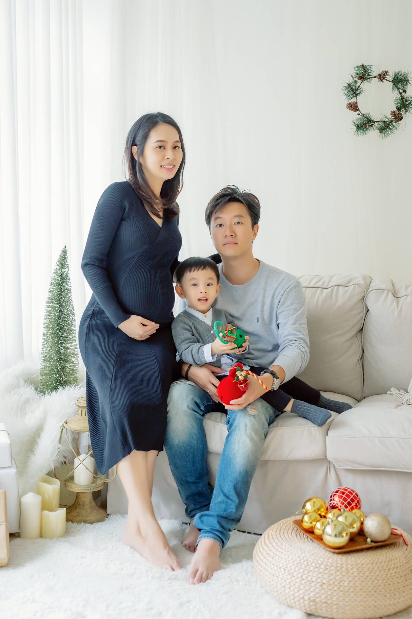【親子寫真】孕婦寫真 全家福寫真