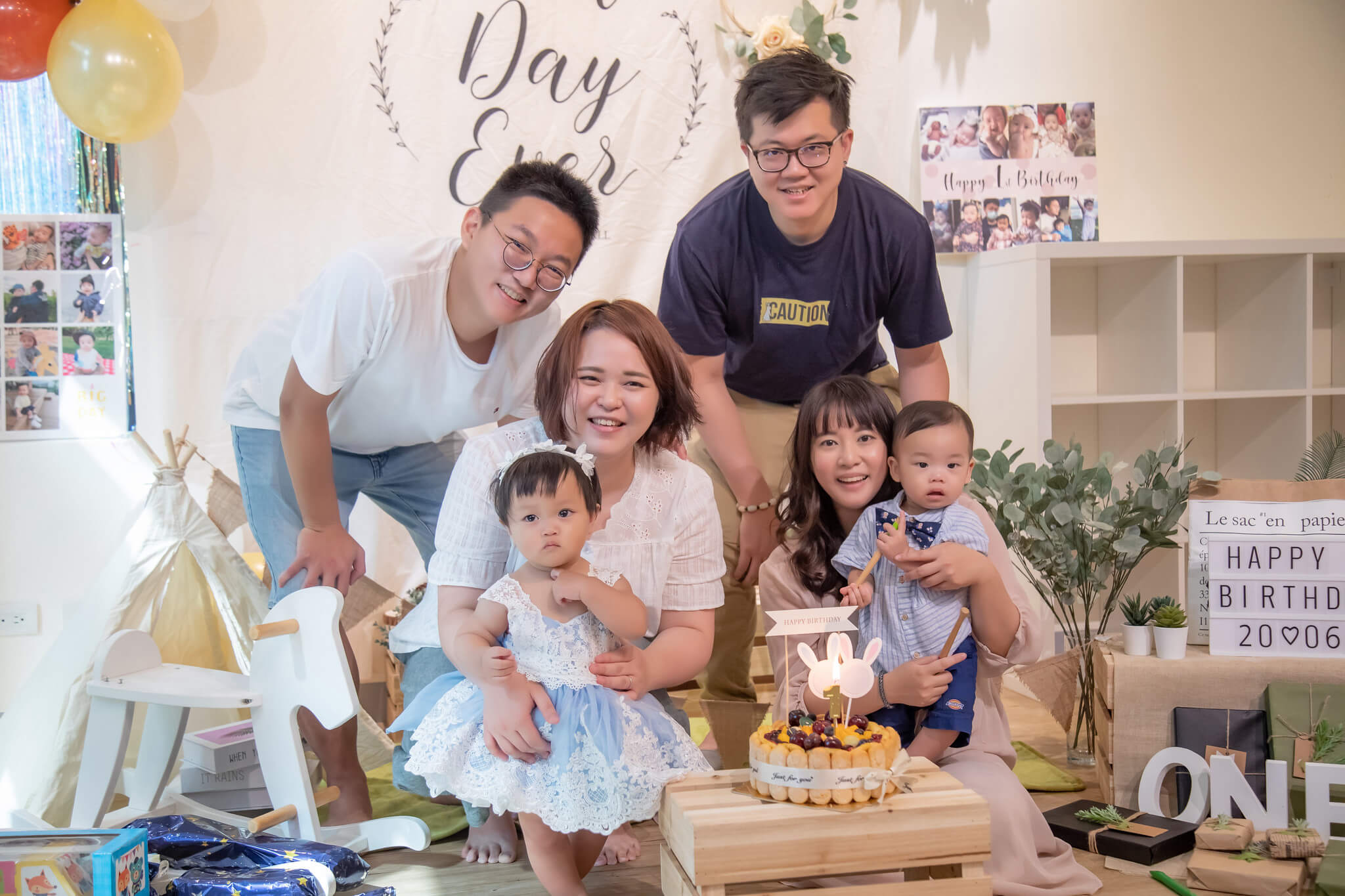 【生日派對寫真】週歲派對 抓週生日派對