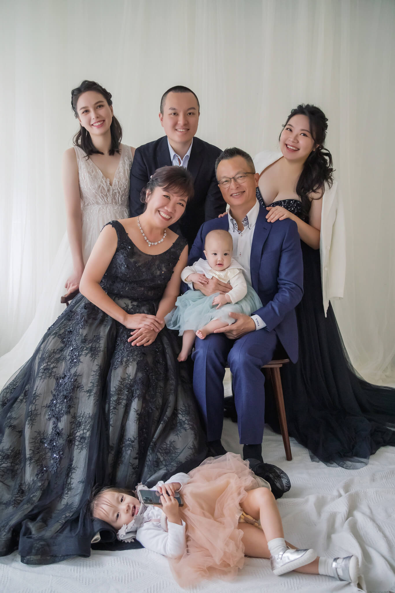 【結婚週年寫真】親子寫真 週年紀念照 旗袍寫真