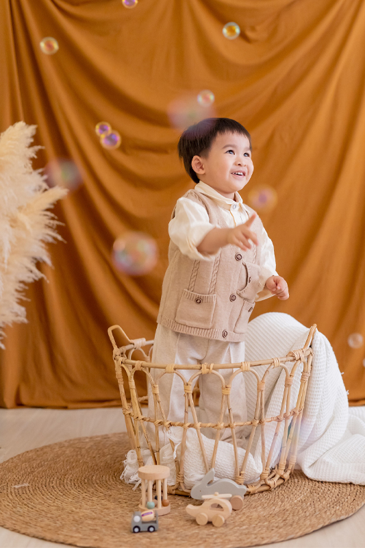 【親子攝影】秋季風格寫真 親子攝影  一家三口全家福