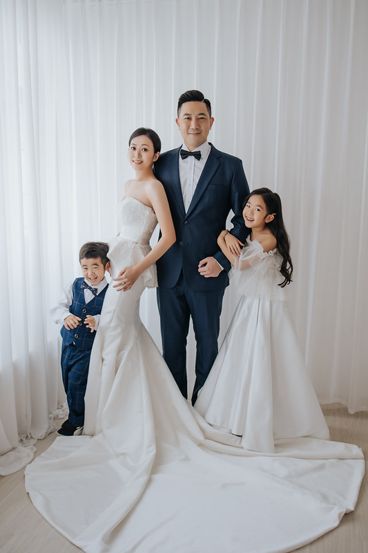 【親子攝影】親子婚紗 甜蜜全家福攝影 聖誕寫真