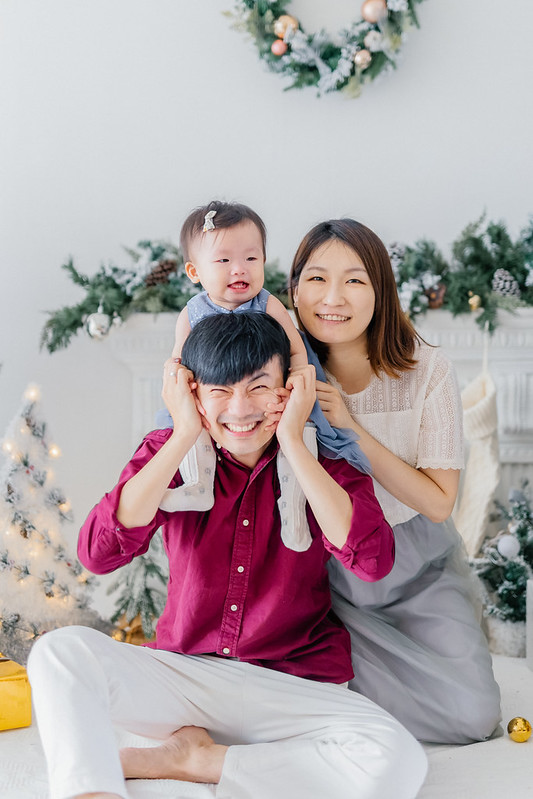 【聖誕寫真】聖誕親子攝影 聖誕家庭寫真