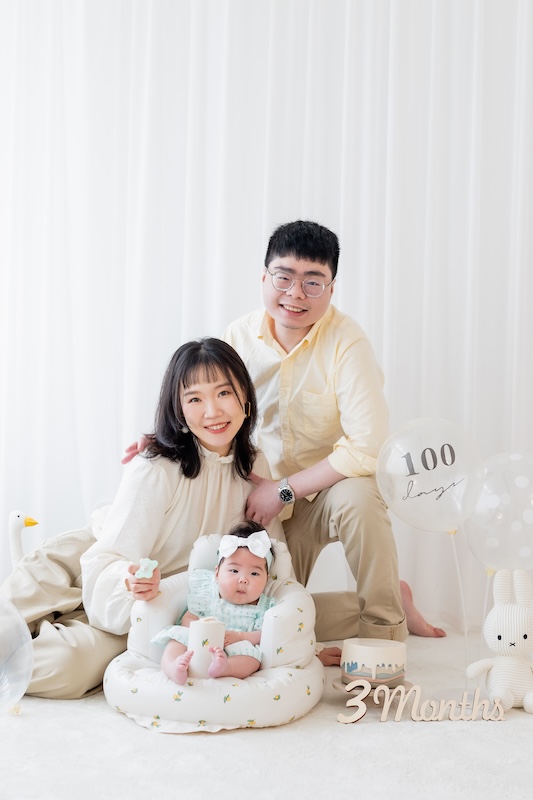 【台北親子攝影】寶寶寫真 溫馨親子照