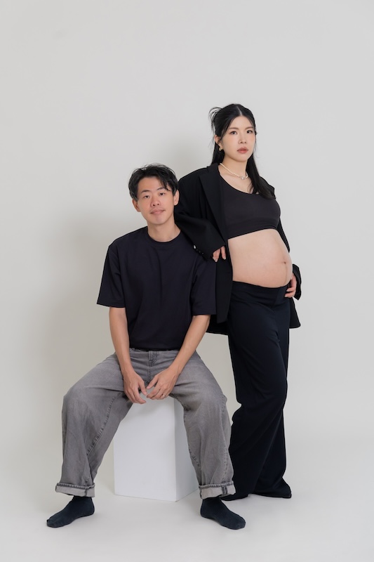 孕婦寫真、孕婦照、孕婦攝影、孕婦寫真推薦、台北孕婦寫真、孕婦棚拍、夫妻孕婦寫真、孕婦全家福