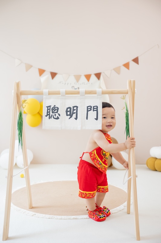 【週歲寫真】寶寶抓周 一歲生日 親子全家福