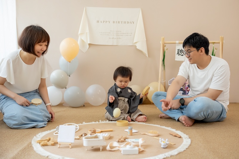 週歲攝影,寶寶週歲,抓周場地,抓周,親子寫真,抓周寫真,一歲生日,親子攝影,台北全家福,抓周推薦