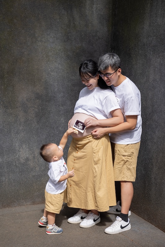 【孕婦全家福】自然系風格 孕婦寫真紀錄