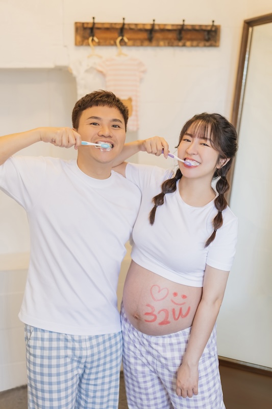 【孕婦夫妻寫真】把幸福，拍成日常的模樣