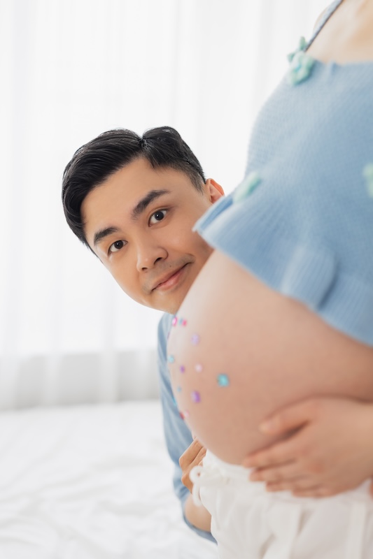 孕婦攝影,孕婦照,孕婦寫真推薦,孕婦造型,孕婦夫妻,居家風格,孕婦全家福,韓系風格,牛仔風格,孕期紀錄