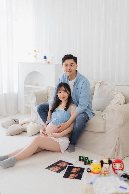 孕婦攝影,孕婦照,孕婦寫真推薦,孕婦造型,孕婦夫妻,居家風格,孕婦全家福,韓系風格,牛仔風格,孕期紀錄