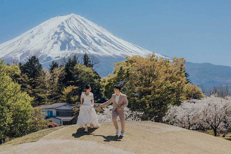 富士山婚紗攝影 旅拍蜜月婚紗 海外婚紗婚禮攝影推薦 海外婚紗攝影 