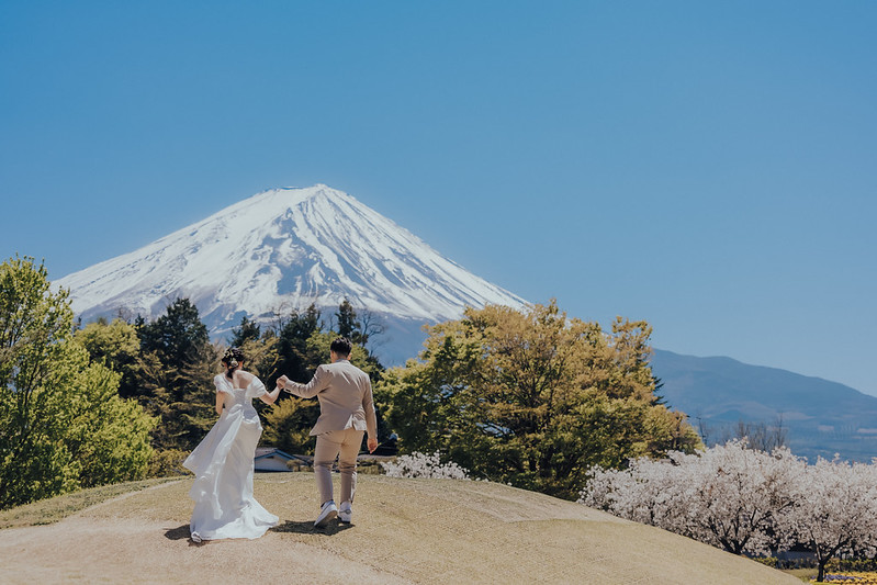 富士山婚紗攝影 旅拍蜜月婚紗 海外婚紗婚禮攝影推薦 海外婚紗攝影 