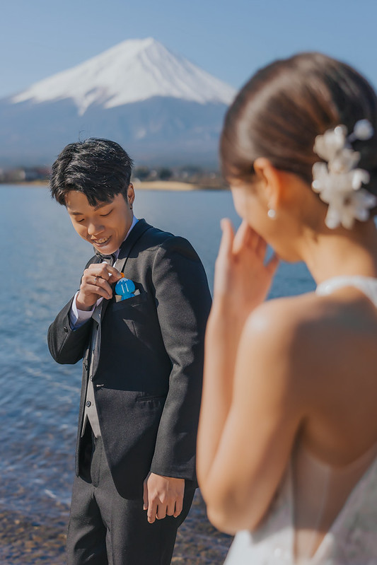 Pre-wedding自助婚紗 富士山婚紗攝影 旅拍蜜月婚紗 
