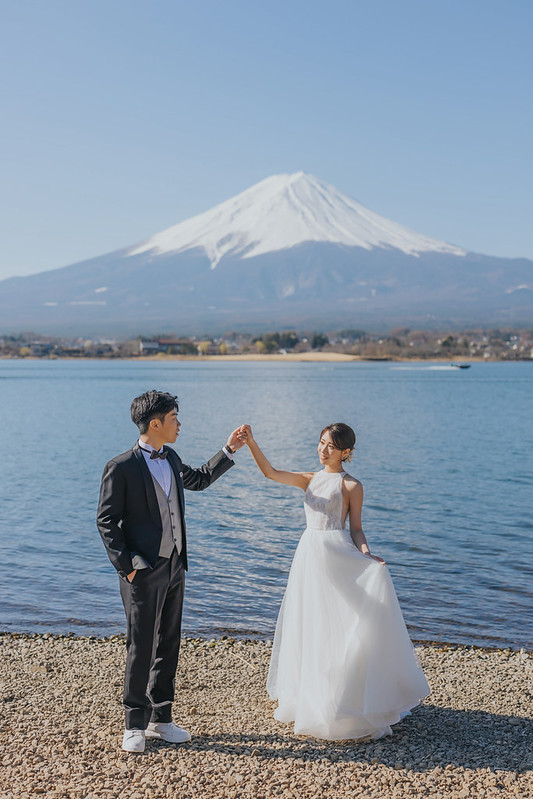 Pre-wedding自助婚紗 富士山婚紗攝影 旅拍蜜月婚紗 