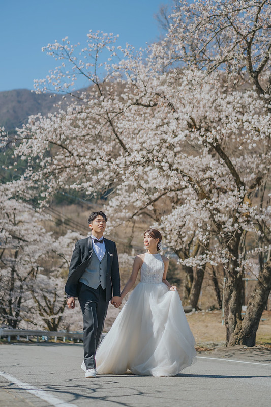 Pre-wedding自助婚紗 富士山婚紗攝影 旅拍蜜月婚紗 