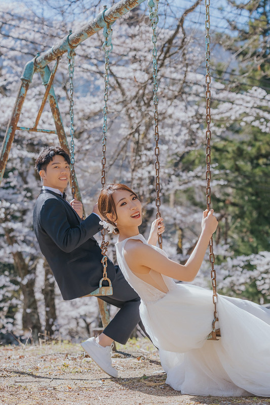 Pre-wedding自助婚紗 富士山婚紗攝影 旅拍蜜月婚紗 