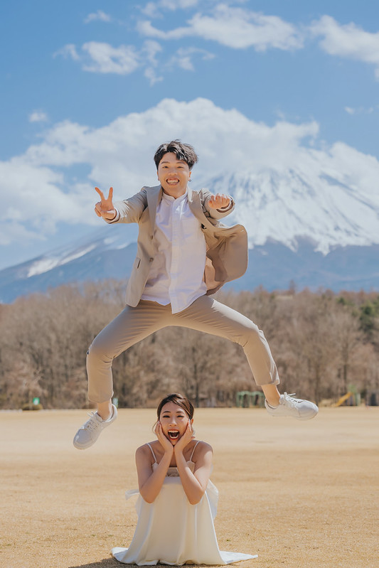Pre-wedding自助婚紗 富士山婚紗攝影 旅拍蜜月婚紗 