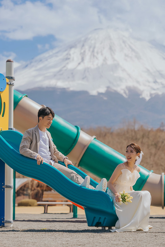 Pre-wedding自助婚紗 富士山婚紗攝影 旅拍蜜月婚紗 