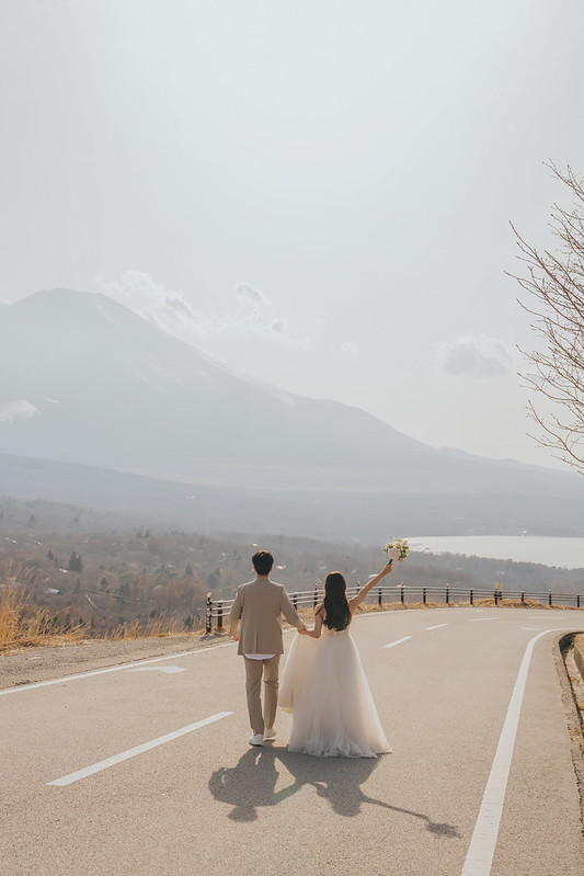 Pre-wedding自助婚紗 富士山婚紗攝影 旅拍蜜月婚紗 