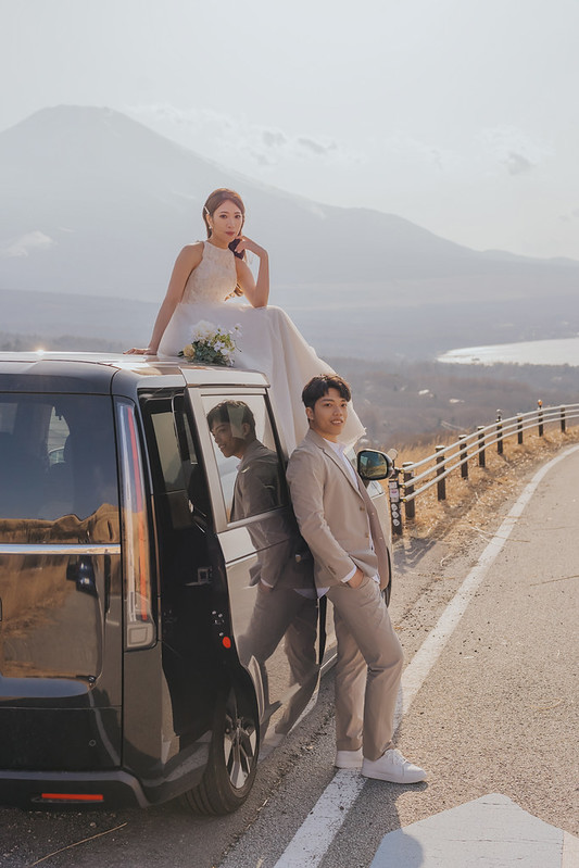 Pre-wedding自助婚紗 富士山婚紗攝影 旅拍蜜月婚紗 