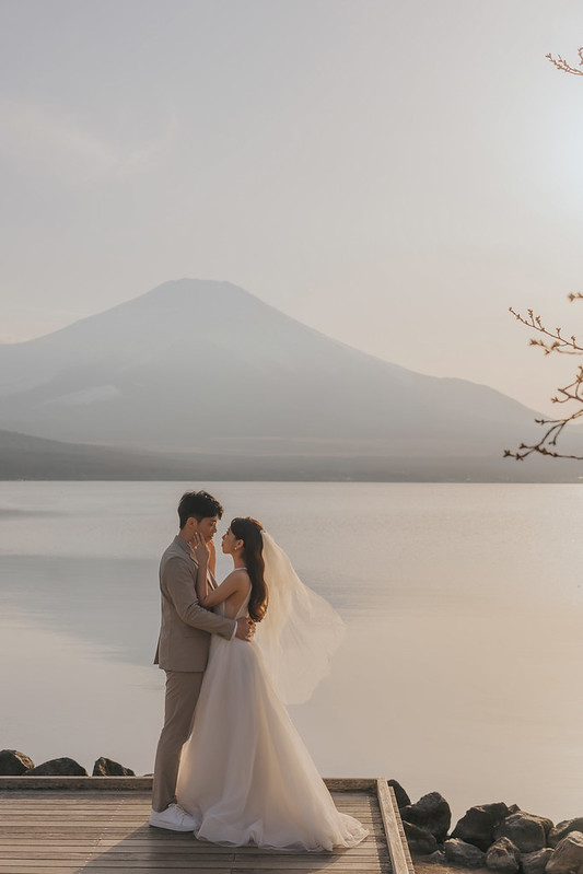 Pre-wedding自助婚紗 富士山婚紗攝影 旅拍蜜月婚紗 