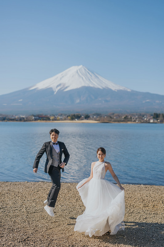 Pre-wedding自助婚紗 富士山婚紗攝影 旅拍蜜月婚紗 