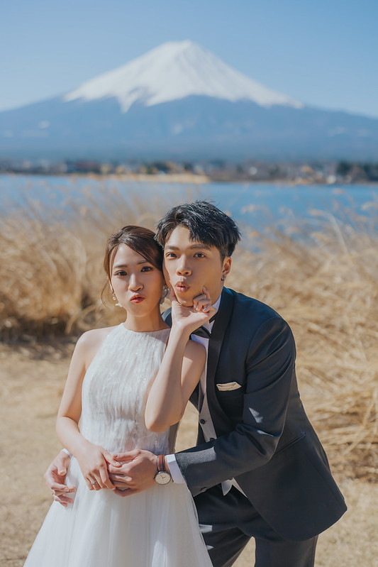 Pre-wedding自助婚紗 富士山婚紗攝影 旅拍蜜月婚紗 