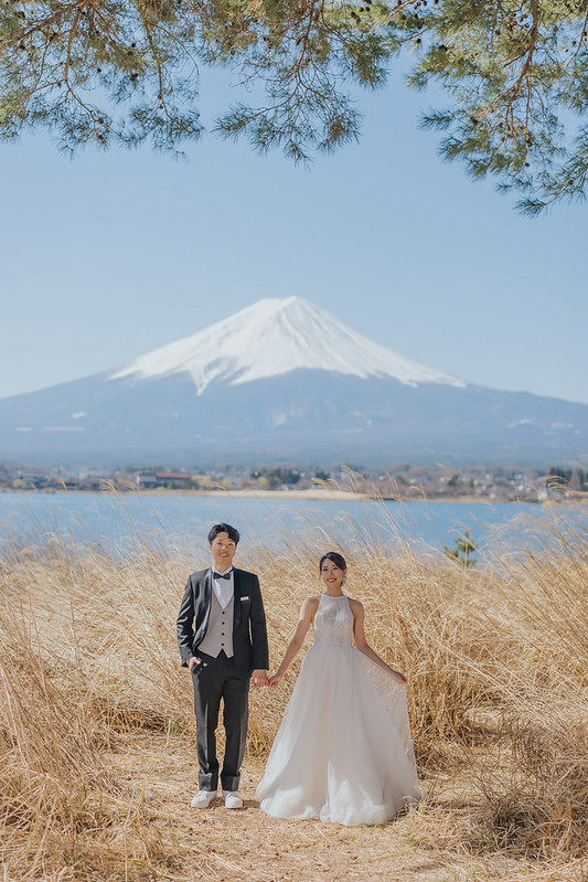 Pre-wedding自助婚紗 富士山婚紗攝影 旅拍蜜月婚紗 