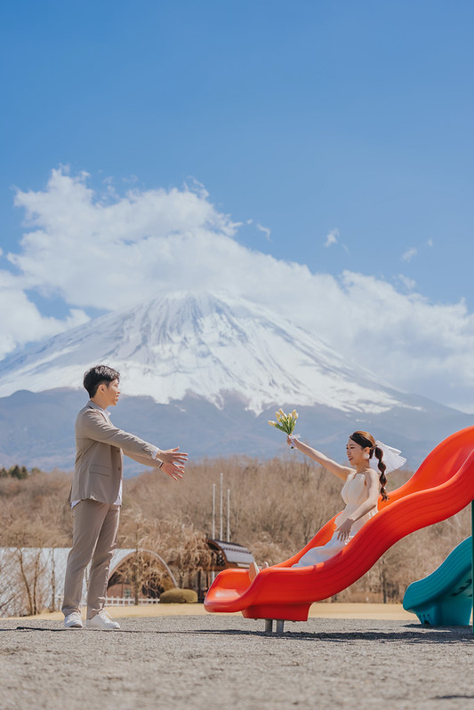Pre-wedding自助婚紗 富士山婚紗攝影 旅拍蜜月婚紗 