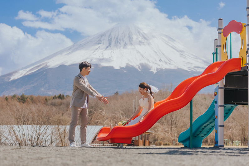 Pre-wedding自助婚紗 富士山婚紗攝影 旅拍蜜月婚紗 