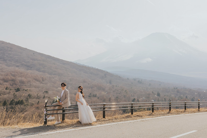 Pre-wedding自助婚紗 富士山婚紗攝影 旅拍蜜月婚紗 