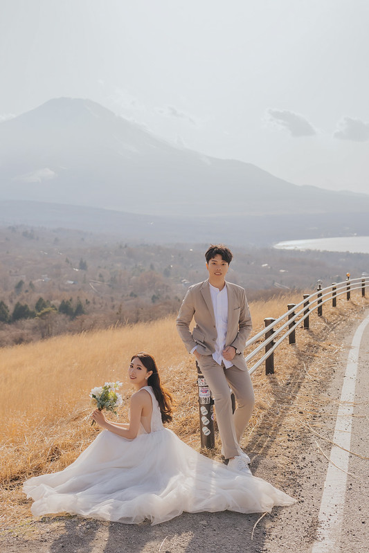 Pre-wedding自助婚紗 富士山婚紗攝影 旅拍蜜月婚紗 