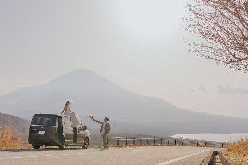 Pre-wedding自助婚紗 富士山婚紗攝影 旅拍蜜月婚紗 