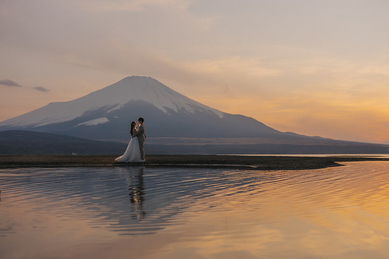 Pre-wedding自助婚紗 富士山婚紗攝影 旅拍蜜月婚紗 