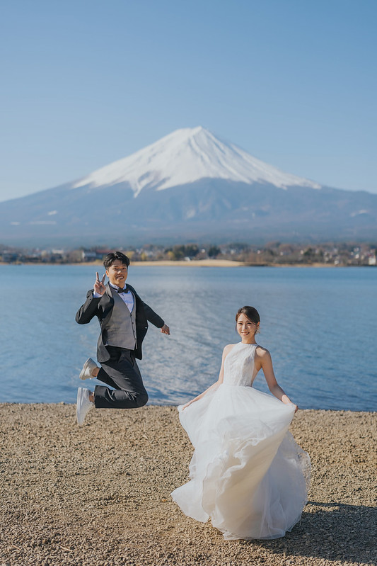 Pre-wedding自助婚紗 富士山婚紗攝影 旅拍蜜月婚紗 