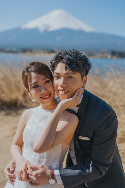 Pre-wedding自助婚紗 富士山婚紗攝影 旅拍蜜月婚紗 