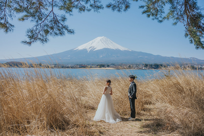 Pre-wedding自助婚紗 富士山婚紗攝影 旅拍蜜月婚紗 