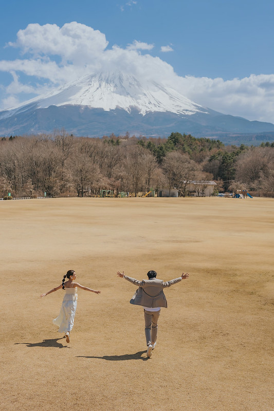 Pre-wedding自助婚紗 富士山婚紗攝影 旅拍蜜月婚紗 