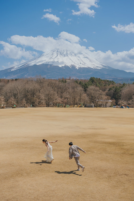 Pre-wedding自助婚紗 富士山婚紗攝影 旅拍蜜月婚紗 