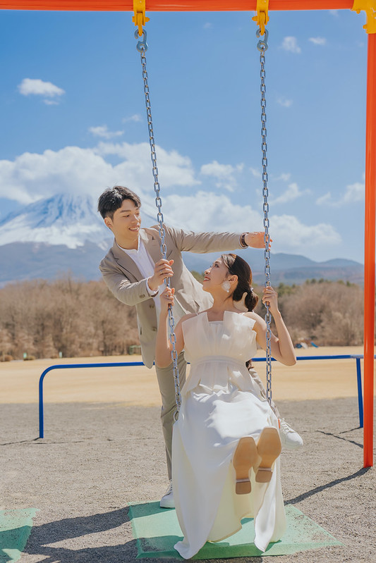 Pre-wedding自助婚紗 富士山婚紗攝影 旅拍蜜月婚紗 
