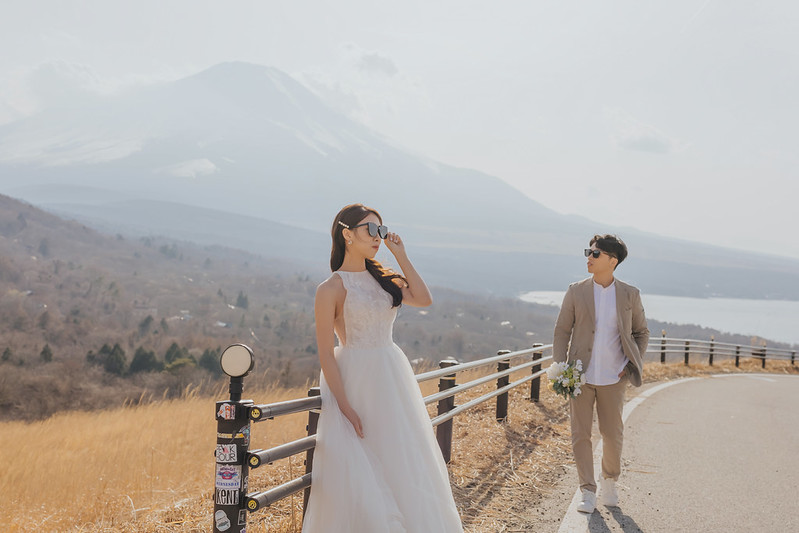 Pre-wedding自助婚紗 富士山婚紗攝影 旅拍蜜月婚紗 