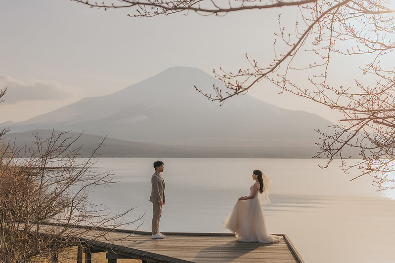 Pre-wedding自助婚紗 富士山婚紗攝影 旅拍蜜月婚紗 