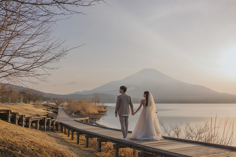 Pre-wedding自助婚紗 富士山婚紗攝影 旅拍蜜月婚紗 