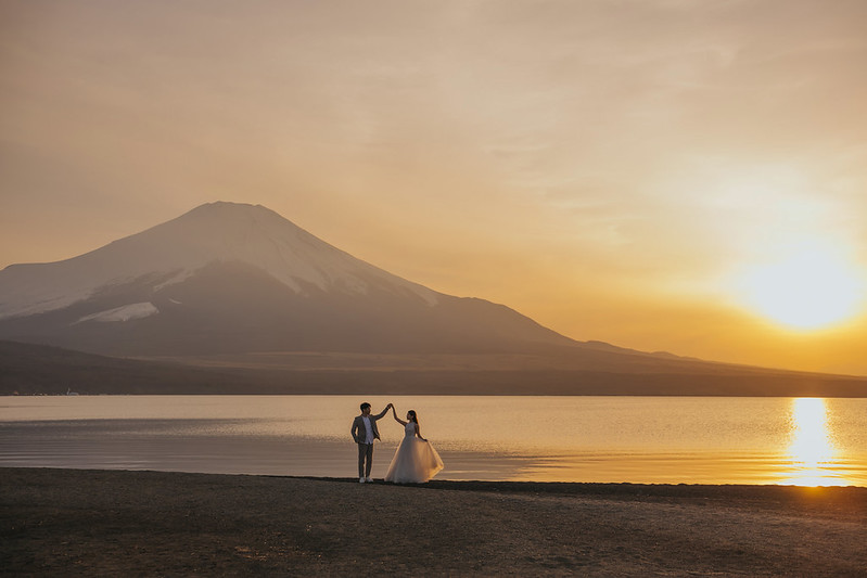 Pre-wedding自助婚紗 富士山婚紗攝影 旅拍蜜月婚紗 