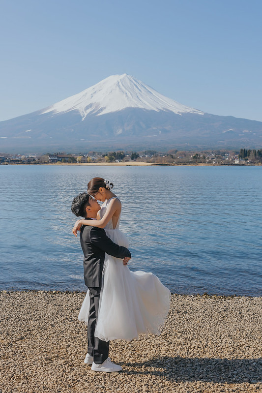 Pre-wedding自助婚紗 富士山婚紗攝影 旅拍蜜月婚紗 