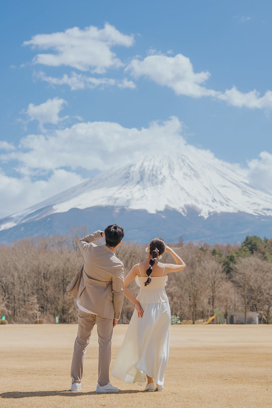 Pre-wedding自助婚紗 富士山婚紗攝影 旅拍蜜月婚紗 