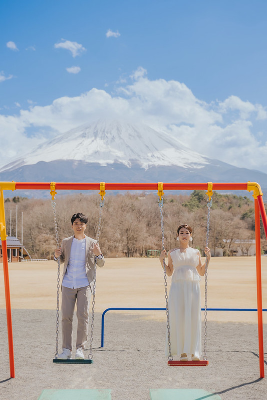 Pre-wedding自助婚紗 富士山婚紗攝影 旅拍蜜月婚紗 