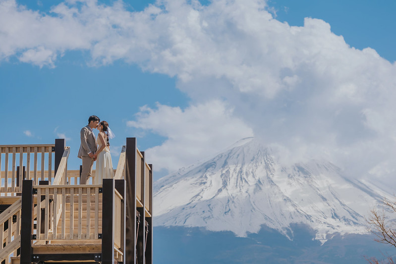 Pre-wedding自助婚紗 富士山婚紗攝影 旅拍蜜月婚紗 
