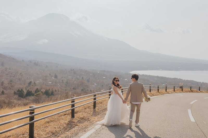 Pre-wedding自助婚紗 富士山婚紗攝影 旅拍蜜月婚紗 