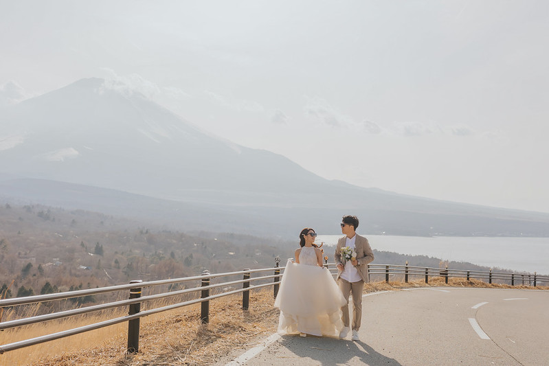 Pre-wedding自助婚紗 富士山婚紗攝影 旅拍蜜月婚紗 